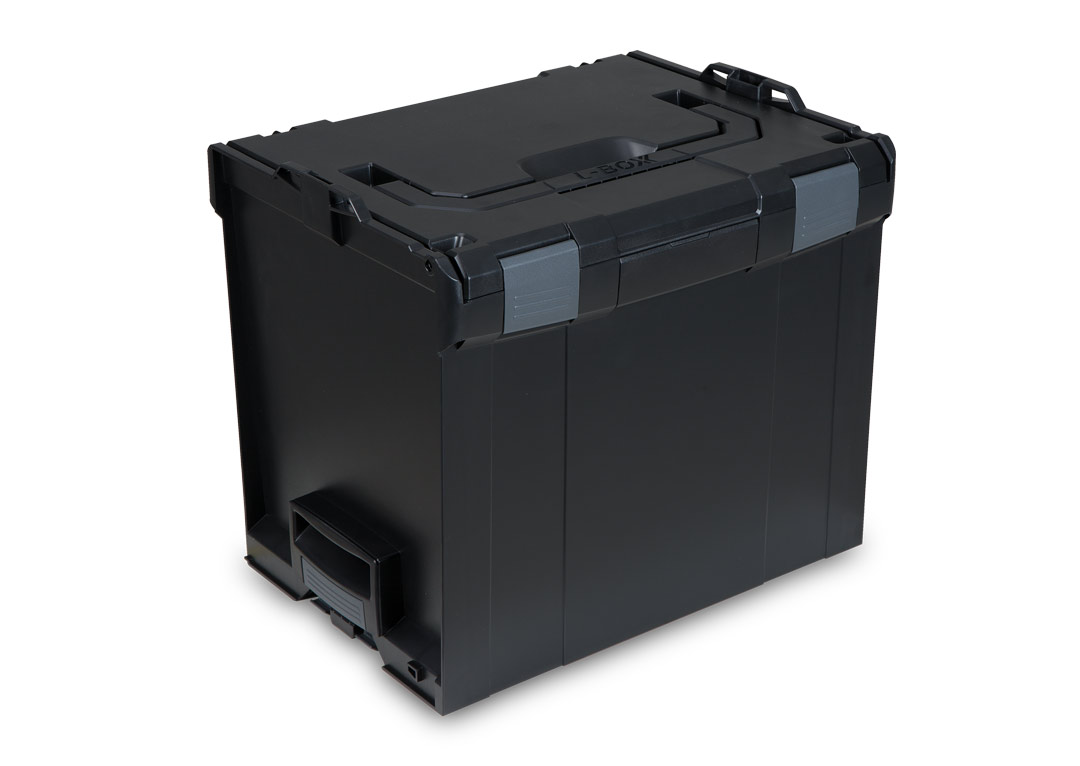 Bosch Sortimo Boxxen System L-Boxx 238 schwarz mit Einhänge-Einsatz, 65,34 €