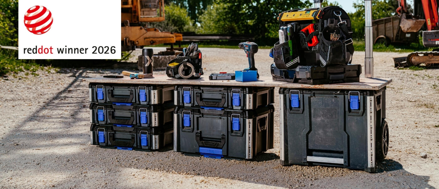 RED DOT AWARD FOR THE L-BOXX CONTRACTOR