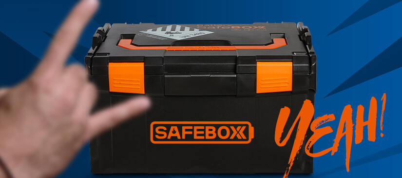 SafeBOXX: The L-BOXX for Lithium Batteries