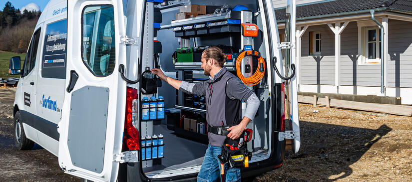 TOOL ORGANIZATION WITH SYSTEM: PROCLICK MEETS SORTIMO VEHICLE EQUIPMENT