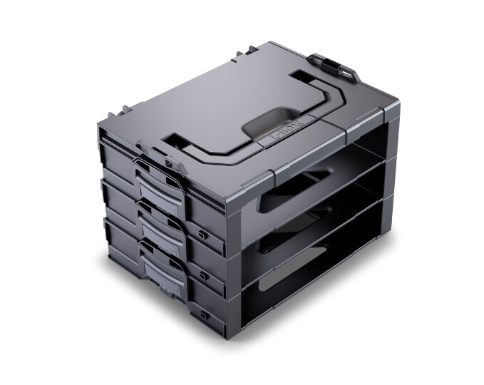 Boxx Rack Workstation Tool Drawer System i-BOXX Rack 3-pieces - Modular Shelf System for L ...