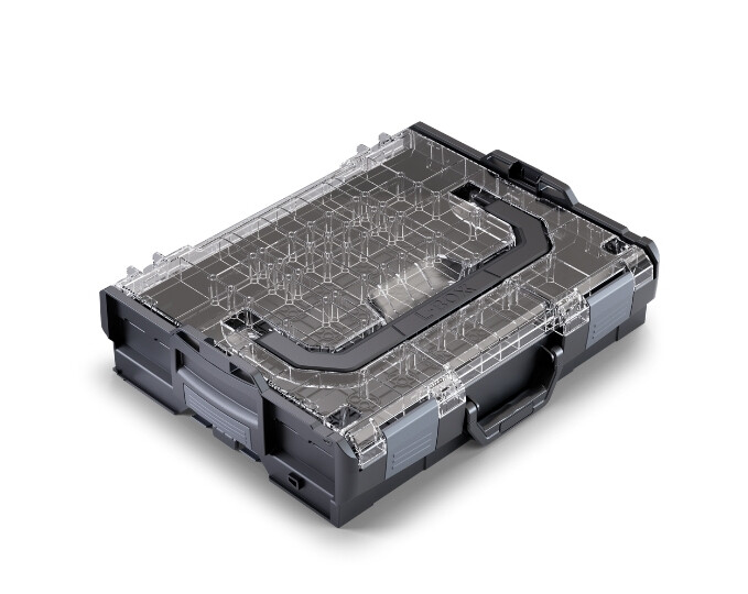 Small Toolbox L-BOXX 102 Transparent Baseline – Stackable
