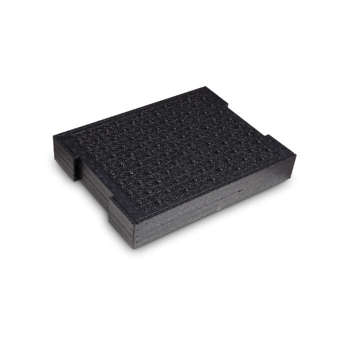 tools in foam trays