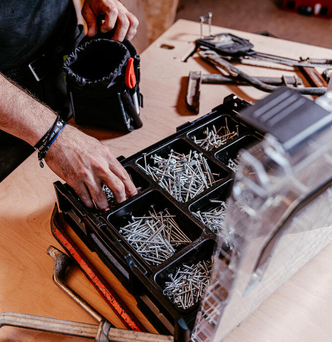 screw storage with l-boxx